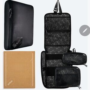 Side by Side Travel Packer toiletry bag